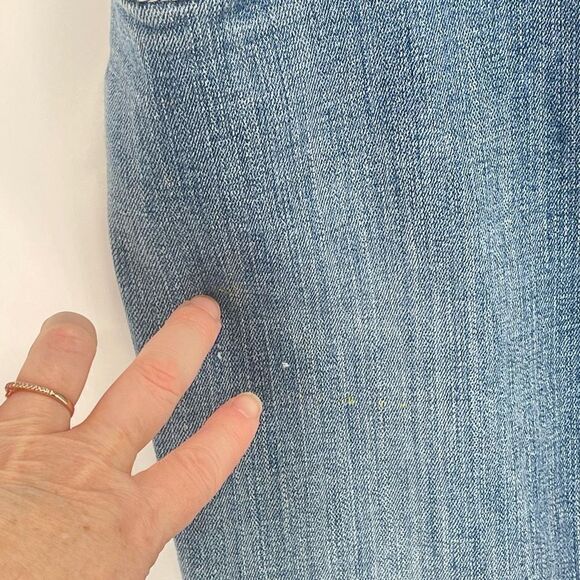 Lee Premium Boys Straight Cut Jeans Denim Regular Adjustable Waist Blue Size 18 - Picture 12 of 13